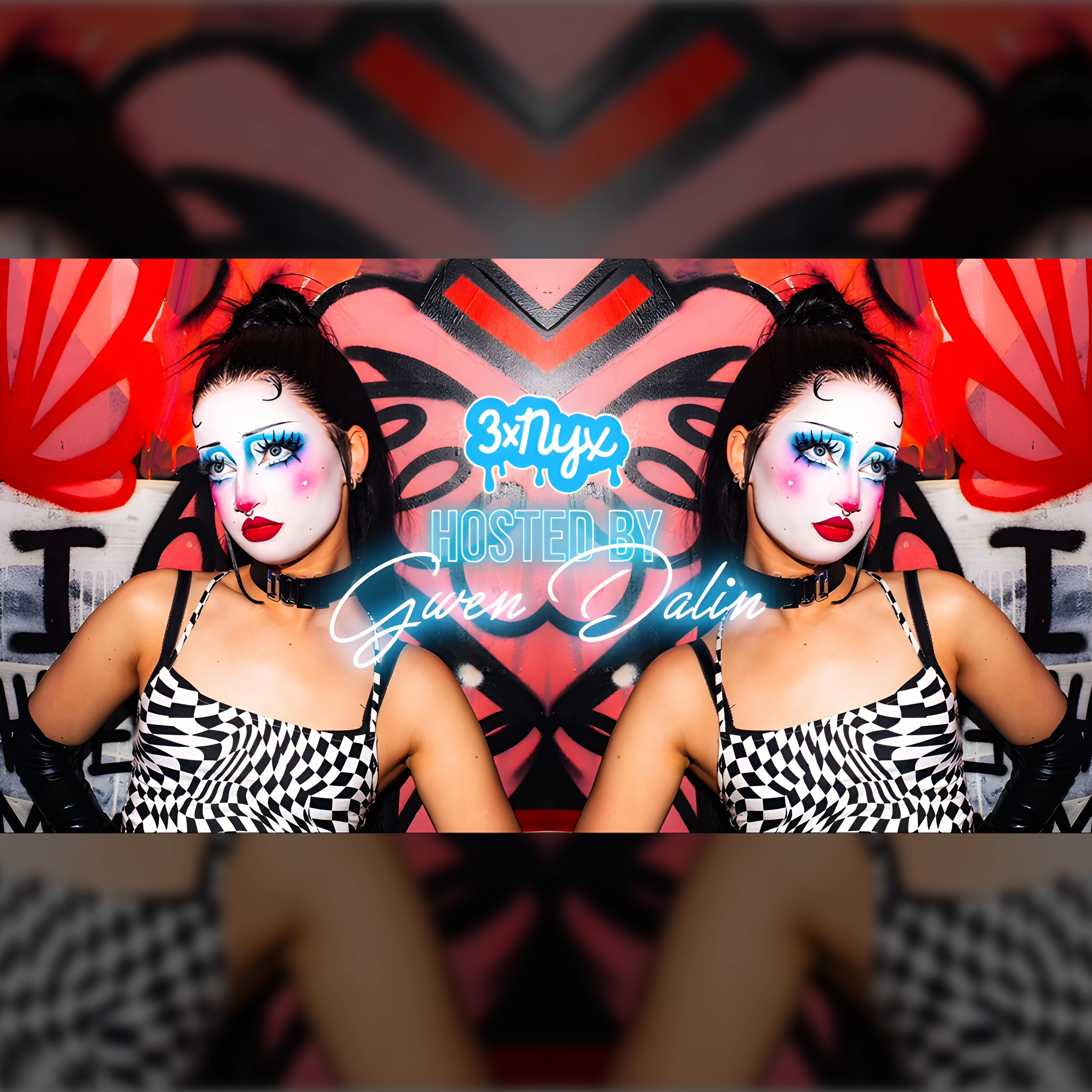 3xNYX hosterd by Gwen Dalin 